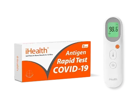 iHealth Covid-test 5-pack och PT9S termometer
